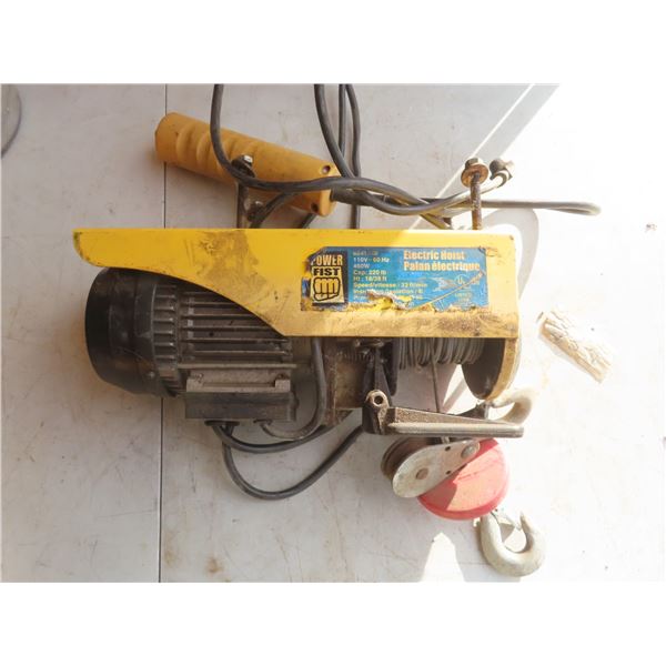 220lb powerfist winch