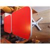 Image 1 : two small KFC restaurant tables 24"x21"