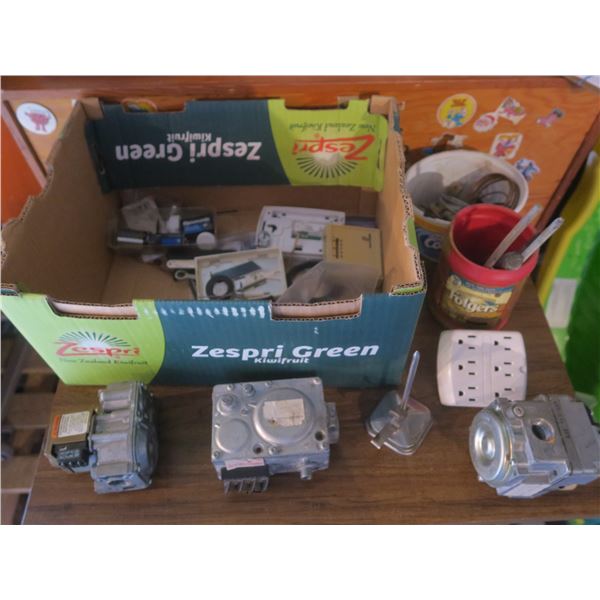 assorted electrical hardware