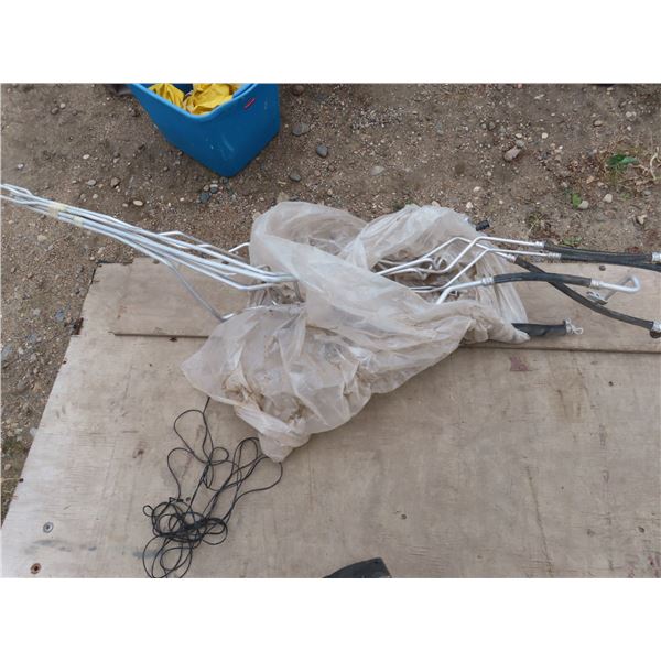 power steering and brake line