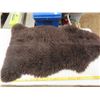faux bison , buffalo skin