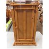 15"x29" wooden cabinet
