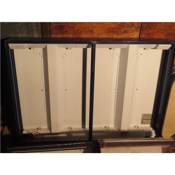 40"x28" two light up menu signs