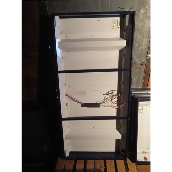 two 28"x20" light up menus and one long 28"x60" light up menu