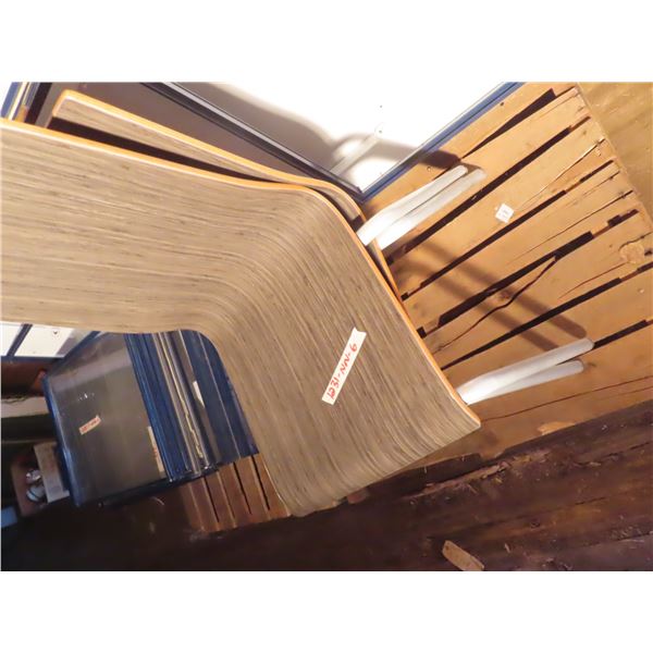 2 KFC restaurant chairs