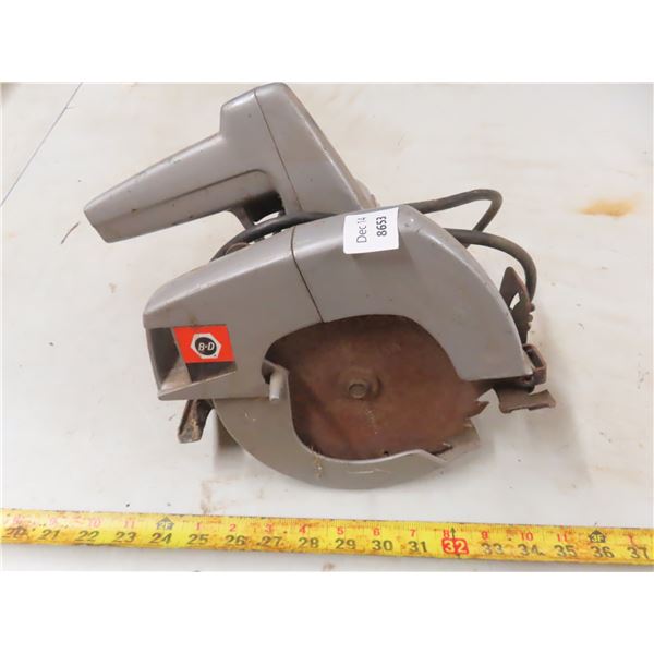 black and decker circular saw