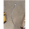 Image 1 : 58" curved stainless shower bar and faucets