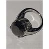 Image 1 : Platinum over Sterling Silver Elite Shungite Ring A