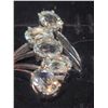 Image 1 : Platinum over Sterling Silver Brazilian Goshenite Ring A