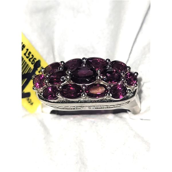 Platinum over Sterling Silver Orissa Ring A