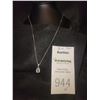 Image 2 : Sterling Silver Rutilated Quartz Necklace A