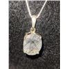 Image 3 : Sterling Silver Rutilated Quartz Necklace A