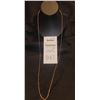 Image 2 : 14K Rose Gold over Sterling Silver Robe Chain A