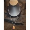 Image 1 : Platinum over Sterling Silver Mookaite & Topaz Necklace A