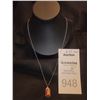 Image 2 : Platinum over Sterling Silver Mookaite & Topaz Necklace A