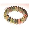 Image 3 : Unakite Bracelet (Stretch) A
