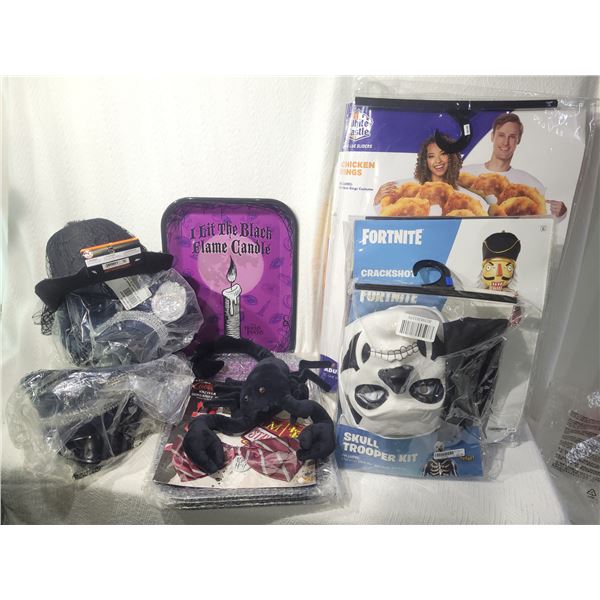 New Halloween Costumes & More B