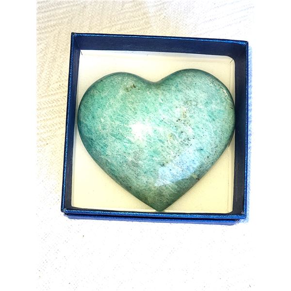 Amazonite Heart B
