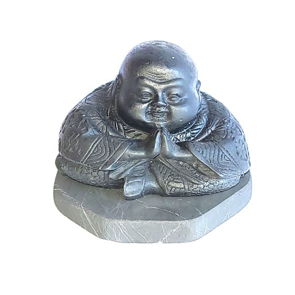 Shungite Buddha Figurine B