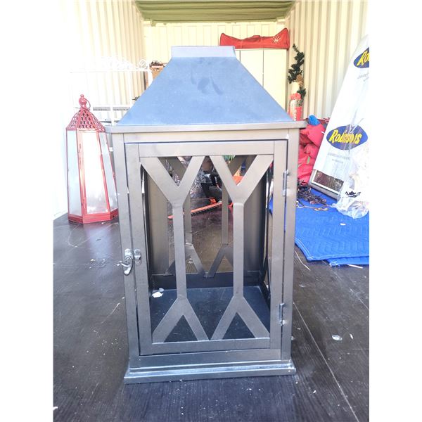 27"  Metal Lantern B