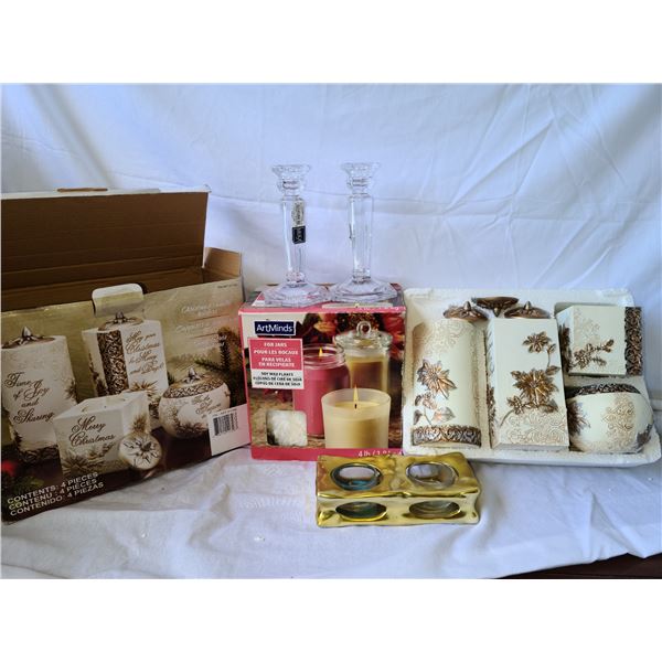 Mikasa Candle Holders & More B