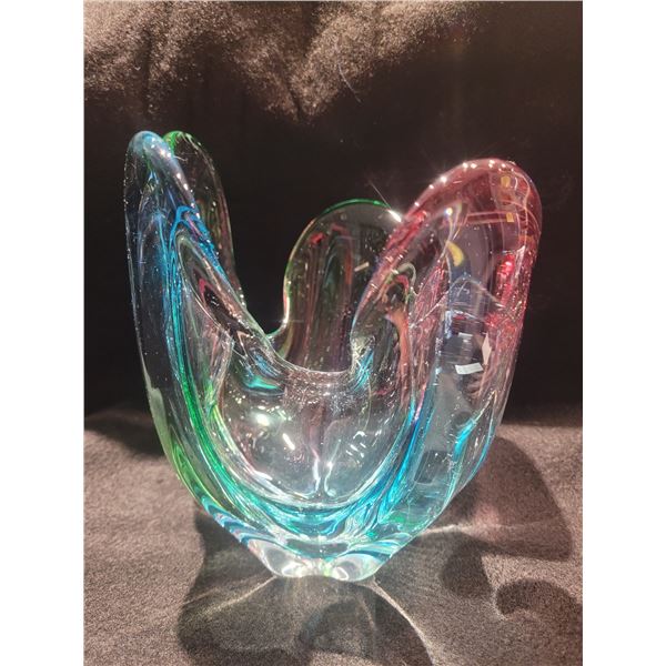 Hand Blown Glass Bowl A
