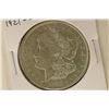 Image 1 : 1921-D MORGAN SILVER DOLLAR AU VIRDIGRIS ON REV.