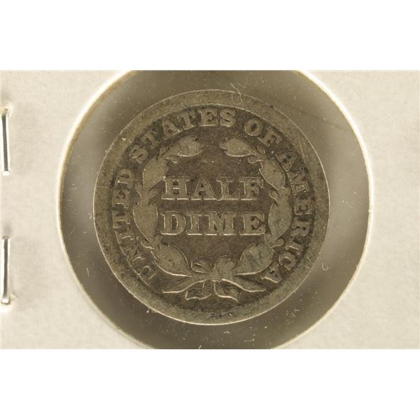 NO DATE US SILVER HALF DIME