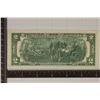Image 2 : 1976 US $2 FRN WITH A 13 CENT CANCELLED STAMP CU