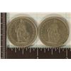 Image 2 : 1975 & 1981 SWITZERLAND 2 FRANCS