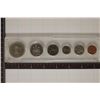 Image 1 : 6 COIN 1974 CANADA UNC SET IN PLASTIC HOLDER