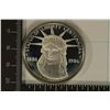 Image 1 : 1886-1986 US SILVER PF ROUND STATUE OF LIBERTY