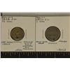 Image 1 : 2 BOLIVIA SILVER COINS: 1828-JM 1/2 SOL .0435
