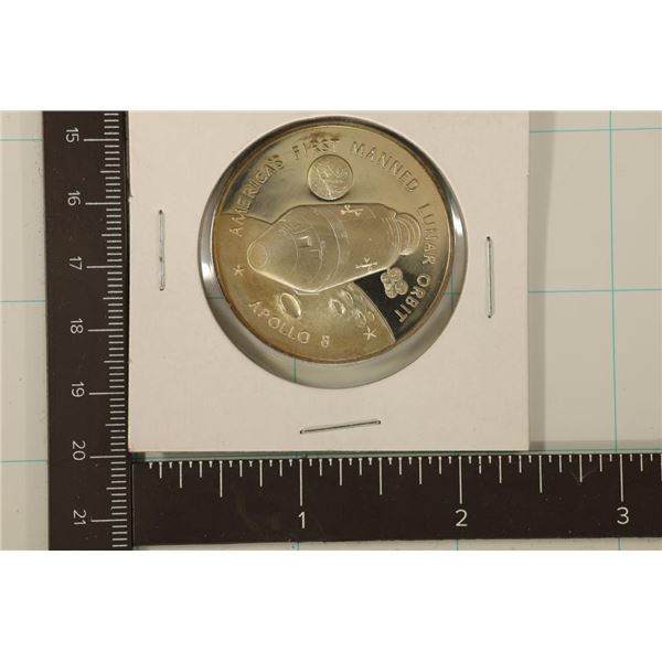 26.8 GRAMS STERLING SILVER APOLLO 8 AMERICAS