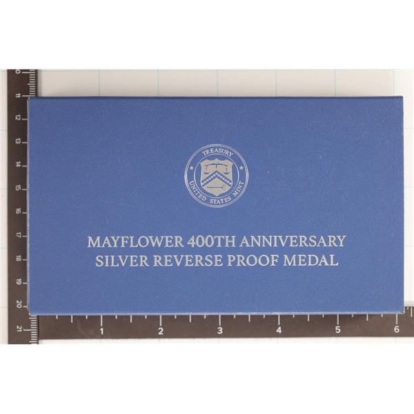 2020 MAYFLOWER SILVER REV. PF 400TH ANNIVERSARY