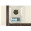 Image 2 : 1834 US HALF CENT ICG F12 DETAILS COUNTER STAMPED