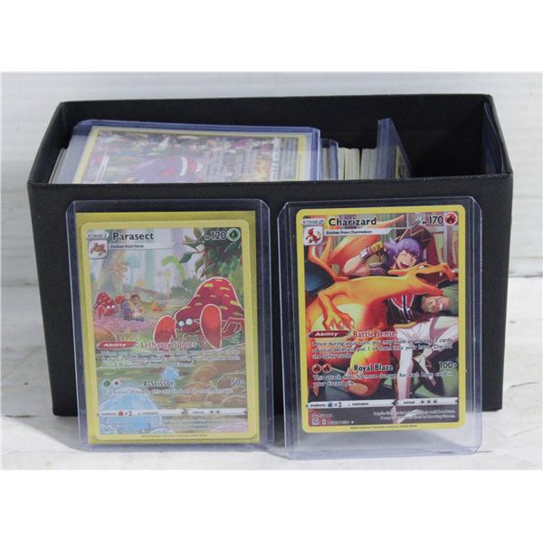 BOX OF POKEMON CARDS WITH FULL ARTS