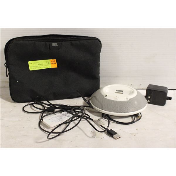 JBL IPOD DOCKING STATION SPEAKER WITH REMOTE