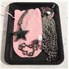 Image 1 : NEW BLACK TRAY WITH NEW JEWELRY PIECES