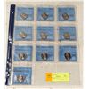 Image 1 : TEN CCCS CERTIFIED OLYNPIC $0.25 COINS, NINE UNC-6