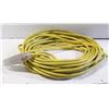 Image 1 : YELLOW 50 FT OUTDOOR EXTENSION CORD
