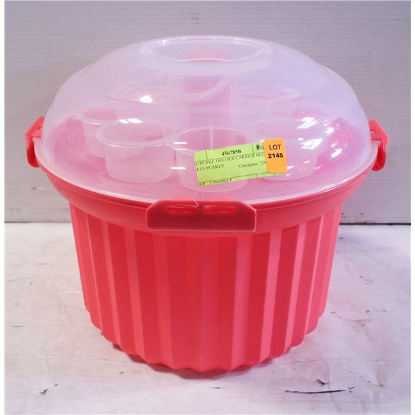 CUPCAKE HOLDER/CARRIER HOLDS 24 CUPCAKES