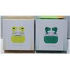 Image 1 : 2 NEW PAIRS OF AIRBUDS PRO 1 YELLOW 1 GREEN