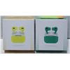 Image 1 : 2 NEW PAIRS OF AIRBUDS PRO 1 YELLOW 1 GREEN