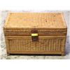 Image 1 : WICKER STORAGE CHEST