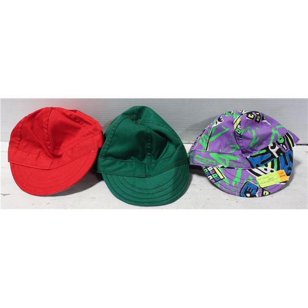 NEW WELDING CAPS 3 SIZE 7 5/8