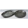 Image 1 : NEW SET OF 2 - LARGE SERVING PLATES TRAYS -