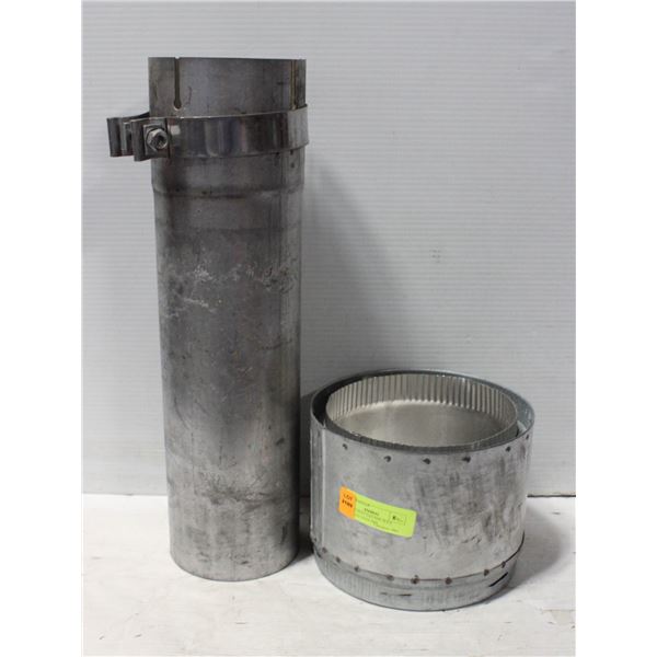 7" X 6" B VENT GAS PIPE PLUS OTHER GAS VENT PIPE