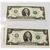 Image 2 : 2 CONSECUTIVE US $2 NOTES