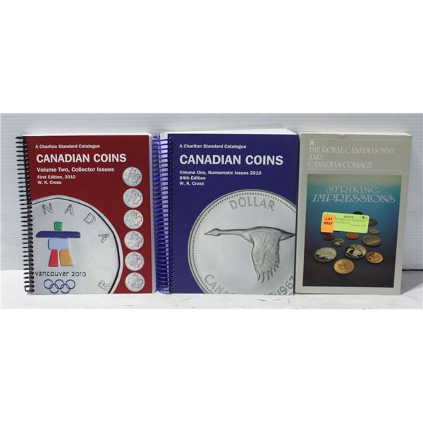 2010 VOLUMES 1 & 2 CHARLTON COIN CATALOGUES
